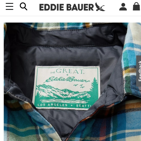 ISO the great + eddie bauer plaid jacket (not for sale) - Picture 2 of 3